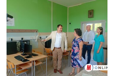 A számítógépek egy része is új (Fotó: BJK)