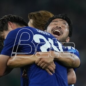 A japán válogatott 4:0-ra legyőzte Tunéziát a labdarúgó-világbajnokság F csoportjának második fordulójában (Fotó: Beta)
