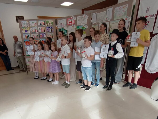 Az én falum és a meggy pályázat díjazottjai / Fotó: Horváth Viktor