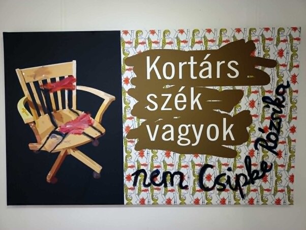 Terdik Szilvia: Kortárs szék vagyok, nem Csipke Rózsika