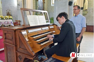 Német orgonaművel csendültek föl a Jézus Szíve-templomban (Gergely Árpád felvétele)