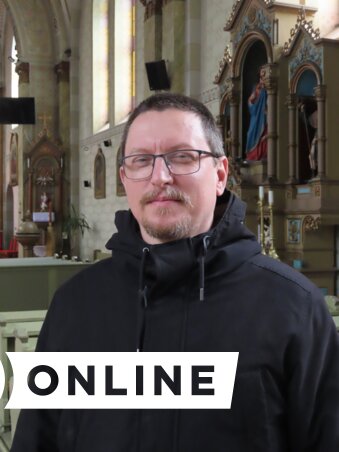 Ft. Világos Miklós moholi plébános (Csincsik Zsolt felvétele)