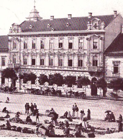 A Rózsa Szálló udvara (Fotó: Németh Ferenc archívuma)
