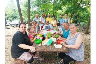 Baráti társaságok készültek a főzésre  / Fotó: Kazinczy Paszterkó Diana
