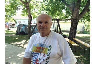 Ifj. Csóti Imre, Székelykeve falugazdásza (Fotó: Vidács Hajnalka)