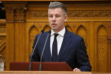 MTI/Magyar Péter miniszterelnök