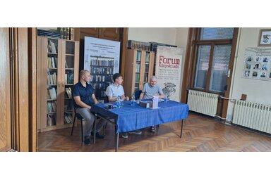 Antalovics Péter, Celler Kiss Tamás és Géber László/Fotó: Paraczky László