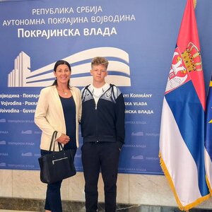 Vince Hajnalka és Vince Máté (Fotó: Vince Máté saját archívuma)