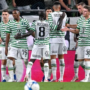 A bajnoki címre hajt a Ferencváros (Fotó: MTI)
