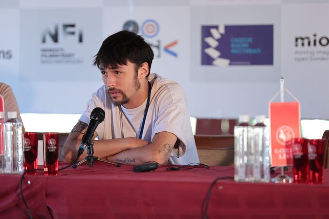 Oscar Louis Högström, a legjobb film díját kapó alkotás főszereplője/Fotó: Palićki filmski festival/Damir Vujković