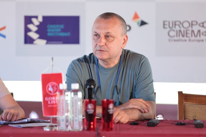 Branko Lazić a sajtótájékoztatón