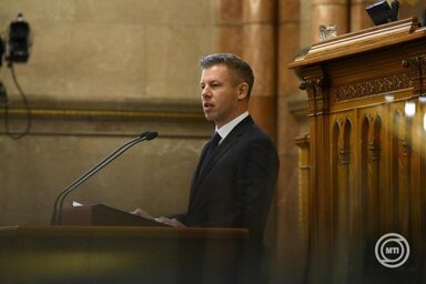 Magyar Péter (Fotó: MTI)