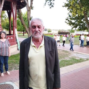 Kiss János Manó Palicson, a tavalyi élő Rádiódiszkón/Fotó: Lukács Melinda