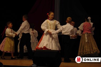 Az Aprócskák somogyi táncokkal léptek a színpadra (Fotó: Vidács Hajnalka)
