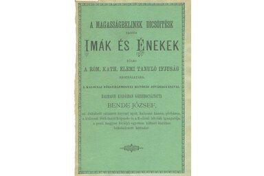 Bende József könyve (Országos Széchényi Könyvtár)
