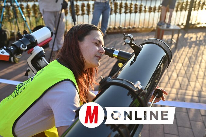 A Péterváradi várból is megfigyelhető volt a napfogyatkozás/Ótos András felvétele