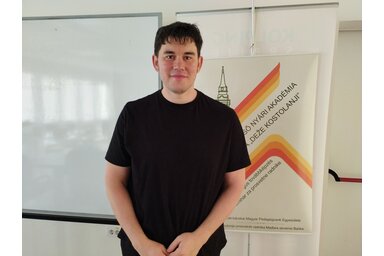 Dr. Kispál Dániel a nyári akadémián/Fotó: Lukács Melinda