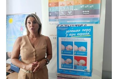 Olivera Vučković Popov, a tanácsadó vezetője  (Fotó: kikindski.rs)