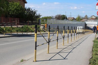 Az idős személyek tapasztalatai szerint a legnehezebb biciklivel átkelni az aluljárón/Kollár Melitta felvétele