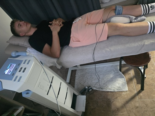 Az ifjú sportolók is igénybe veszik a Judit Rehability szolgáltatásait  (Fotó: Bánov Judit)
