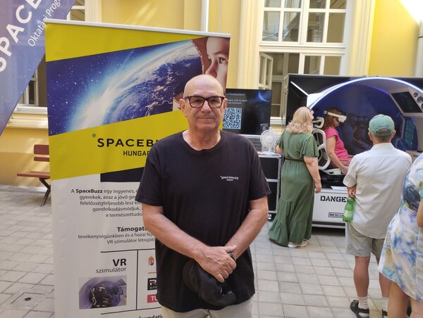 A Spacebuzz Oktatási Programot Zentai István mutatta be