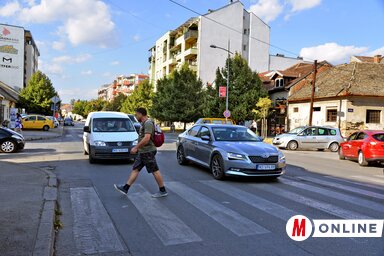 A Temerini utcában gyakran történik közlekedési baleset (Fotó: Dávid Csilla felvétele)