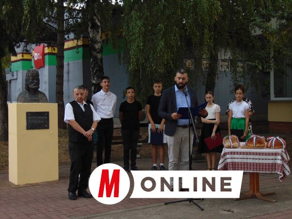 Ünnepi beszédet Kerekes József, a VMSZ alelnöke mondott/Vidács Hajnalka