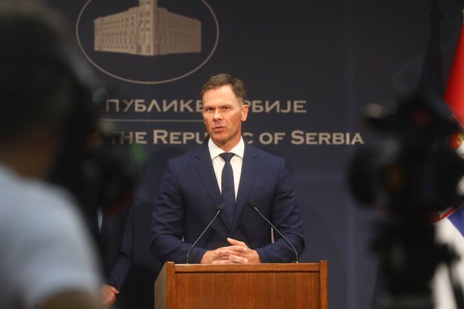 Siniša Mali pénzügyminiszter (Fotó: Beta)