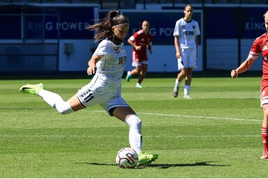 Ana Grujić, a TSC csapatkapitánya egy gólpasszal hívta fel magára a figyelmet a Bajnokok Ligájában (Fotó: TSC)