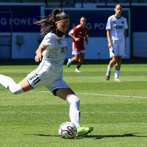 Ana Grujić, a TSC csapatkapitánya egy gólpasszal hívta fel magára a figyelmet a Bajnokok Ligájában (Fotó: TSC)