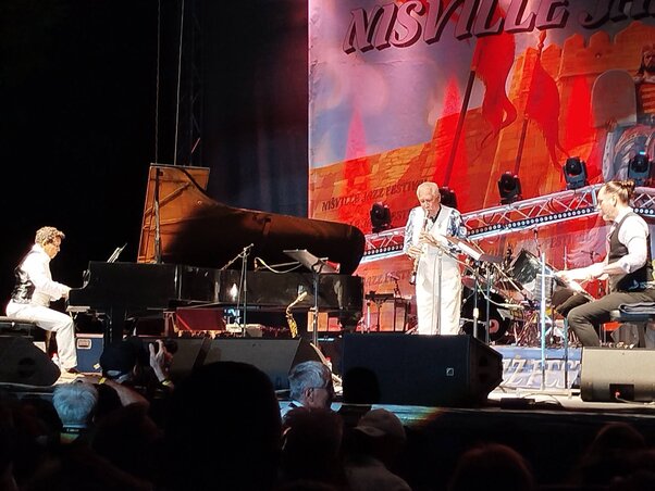 A Paquito D’Rivera Trio andalító latino jazzt játszott/fotó: Ambrózi László