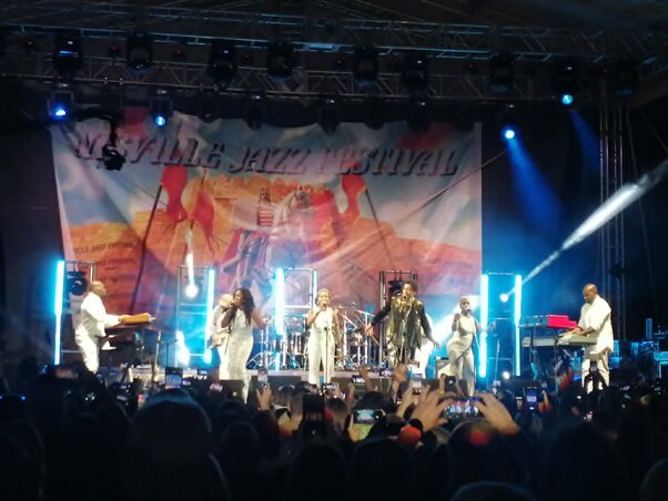 A Boney M. együttes fergeteges show-t produkált/fotó: Sándor Zoltán