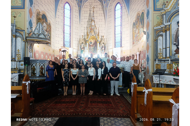 Csoportkép a koncert résztvevőiről/fotó: Bársony János