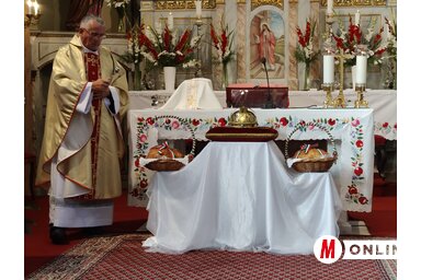 Megáldották az új kenyeret (Fotó: Horváth  Zsolt)