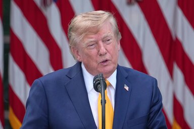 Az amerikai elnök utalt arra, hogy a látogatás az ukrajnai háború lezárására irányuló erőfeszítésekkel van összefüggésben (Fotó: Beta/AP)