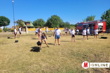 A Gunarasi Önkéntes Tűzoltótestület az idén is megtartotta tűzoltótáborát (Fotó: Lakatos János)