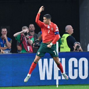 Cristiano Ronaldo nélkül már szinte elképzelhetetlen a portugál válogatott (Fotó. MTI)