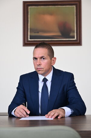 Ótott Róbert (A tartományi kormány felvétele)