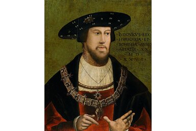 Hans Krell: II. Lajos magyar király portréja (1526) /
