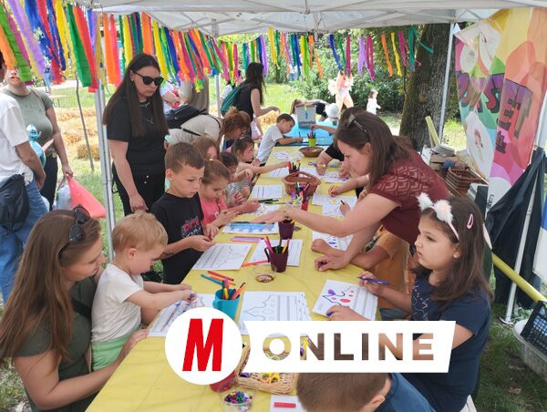 Mosolysziget az Art Piknik GastroFesten  (Fotó: Kancsár Izabella/Archívum)