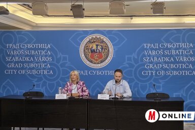 A szabadkai Városházán ismertették a Hagyományőrző napok programját (Fotó: Bartus Bella felvétele)