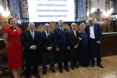 Góli Csilla, Gyivánovity Dániel, Antuš Romić, Srđan Banjanin, Bencsik István, Sebők Valéria és Stevan Bakić / Fotó: Gyivánovity Dániel Facebook-oldala