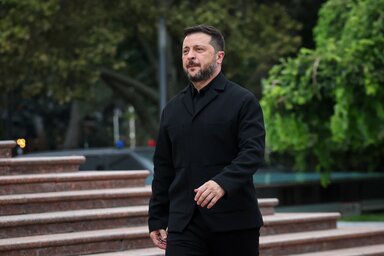 A kijevi vezetés által már hónapokkal korábban javasolt megállapodás különböző típusú drónok, rakéták, illetve ezekhez szükséges szoftverek fejlesztését foglalná magában (Fotó: Beta/AP)