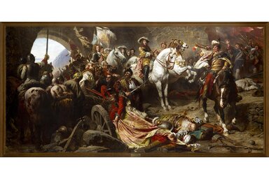 Budavár 1686-os visszavétele Benzúr Gyula festményén / Fotó: wikipedia.org