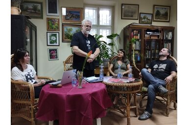 Jóízű beszélgetés, hangulatos est várta a közönséget Palicson/fotó: Lukács Melinda