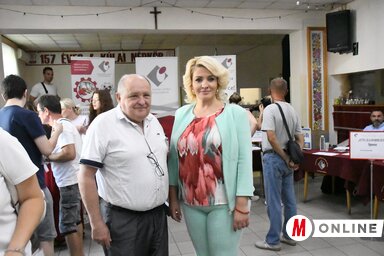 Valka Károly és dr. Vesna Tomić is ellátogatott a Népkörbe (Fotó: Paraczky László)