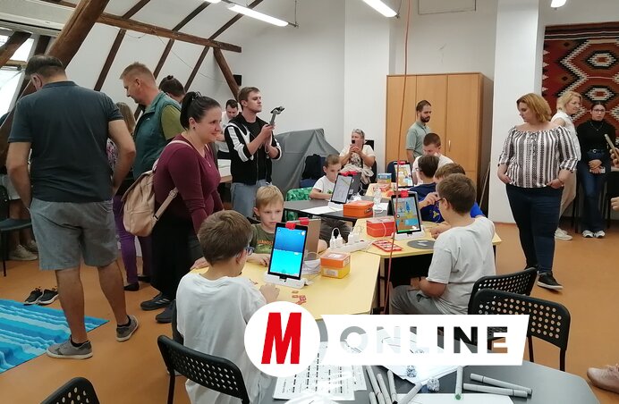A Coder Club nyílt napját nagy érdeklődés övezte (Fotó: Vojter Kitti)