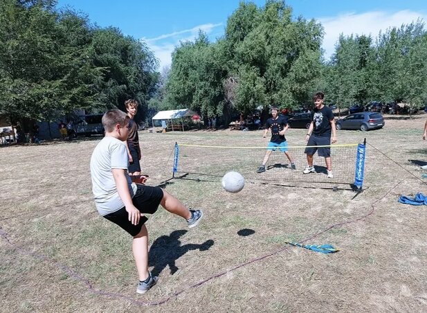 A gyerekek számára is akadt bőven játék és szórakozás