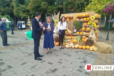 Maja Gojković, a tartományi kormány elnöke Mladen Bogdannal, Nagykikinda polgármesterével egyeztetett (Vidács Hajnalka felvétele)