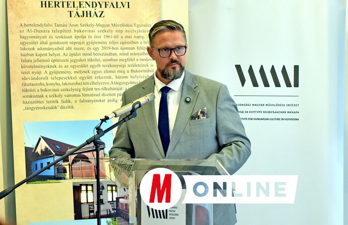 Dr. Juhász Bálint: Vajdaság sokszínűsége nem attól marad meg, hogy beszélünk róla, hanem attól, hogy teszünk érte. Megőrizzük, dokumentáljuk és továbbvisszük (Fotó: Gergely Árpád)